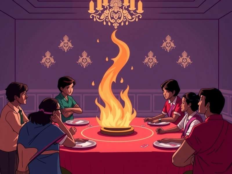 Community gathering for traditional activities